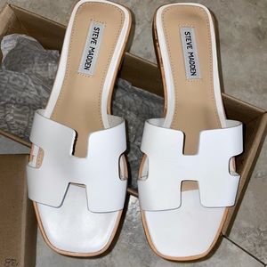 Steve Madden Hawthorne Sandal white size: 7.5
